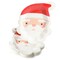 Blue Panda 24 Pack Santa Claus Paper Plates, Christmas Party Plates, Xmas Supplies for Winter Holiday Celebrations with Family and Friends (7.5 x 10 Inch)